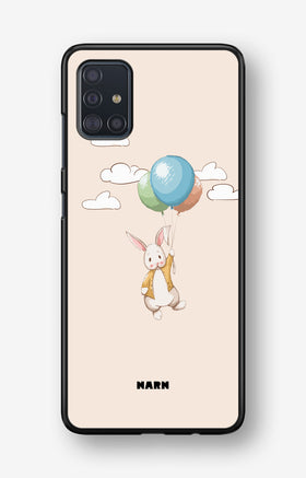 Samsung Galaxy A51 Hard Case – Flying Rabbit - View 1