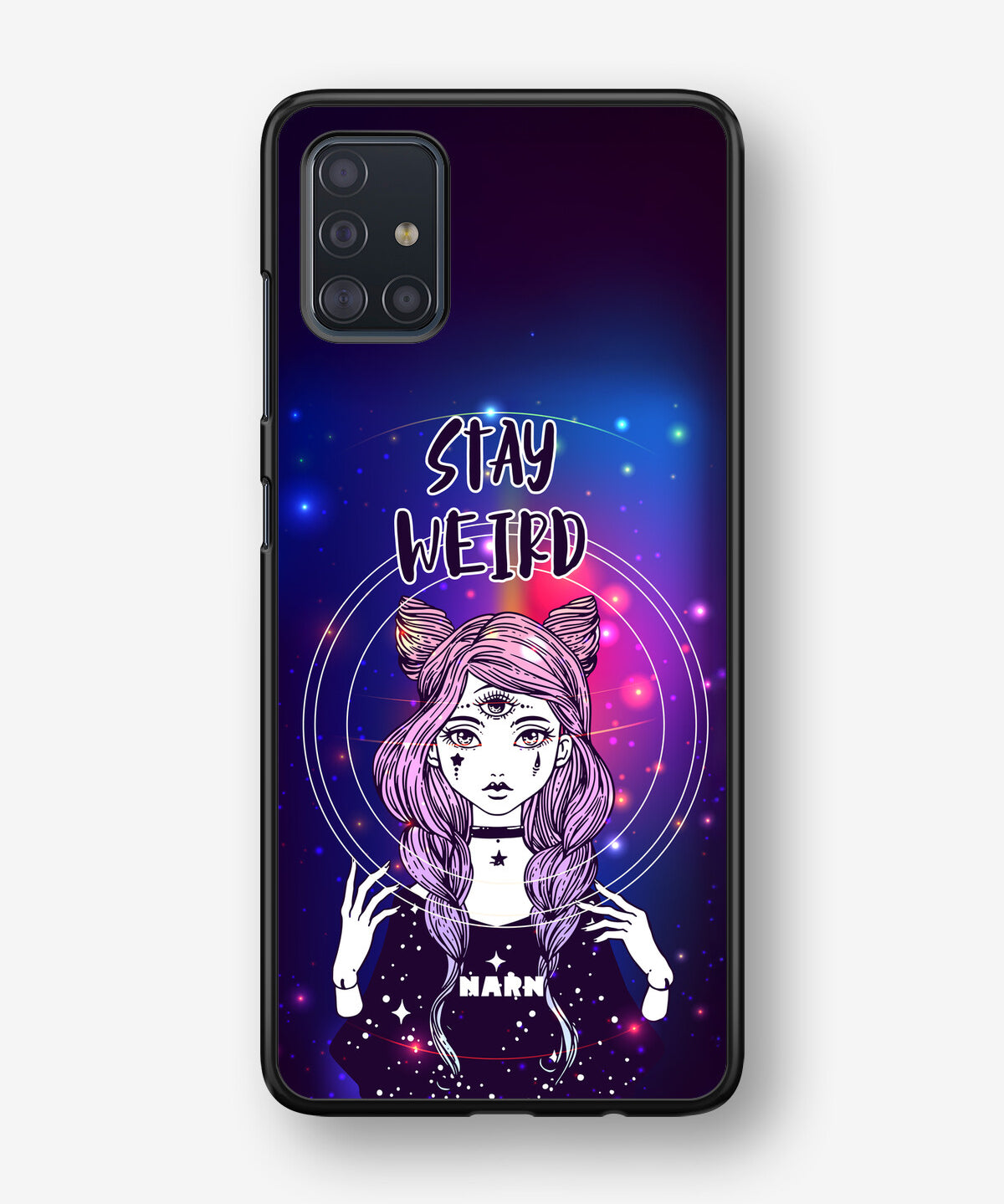 Samsung Galaxy A51 Hard Case – Galactic Weird - View 1