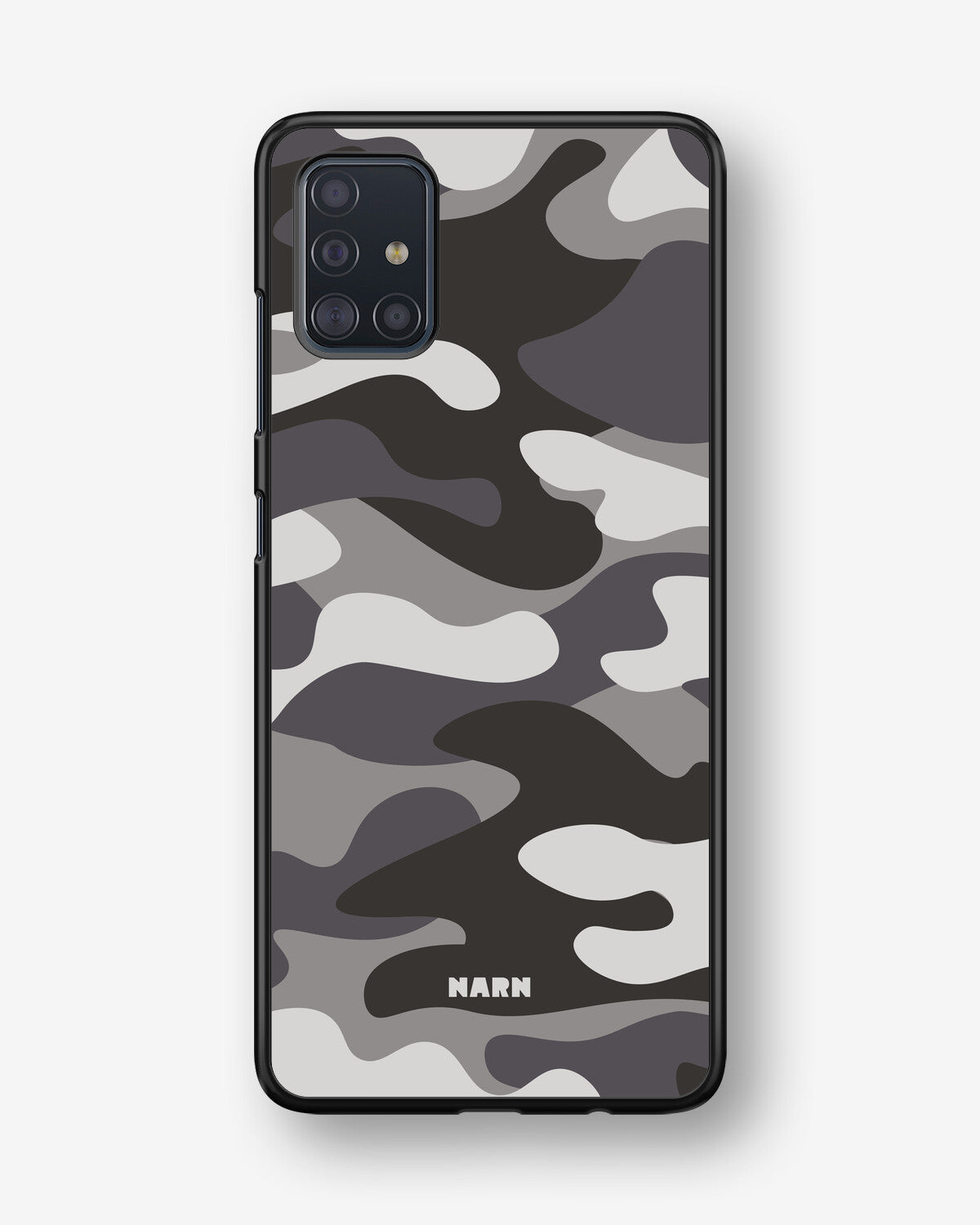 Samsung Galaxy A51 Hard Case – Grey Camo - View 1