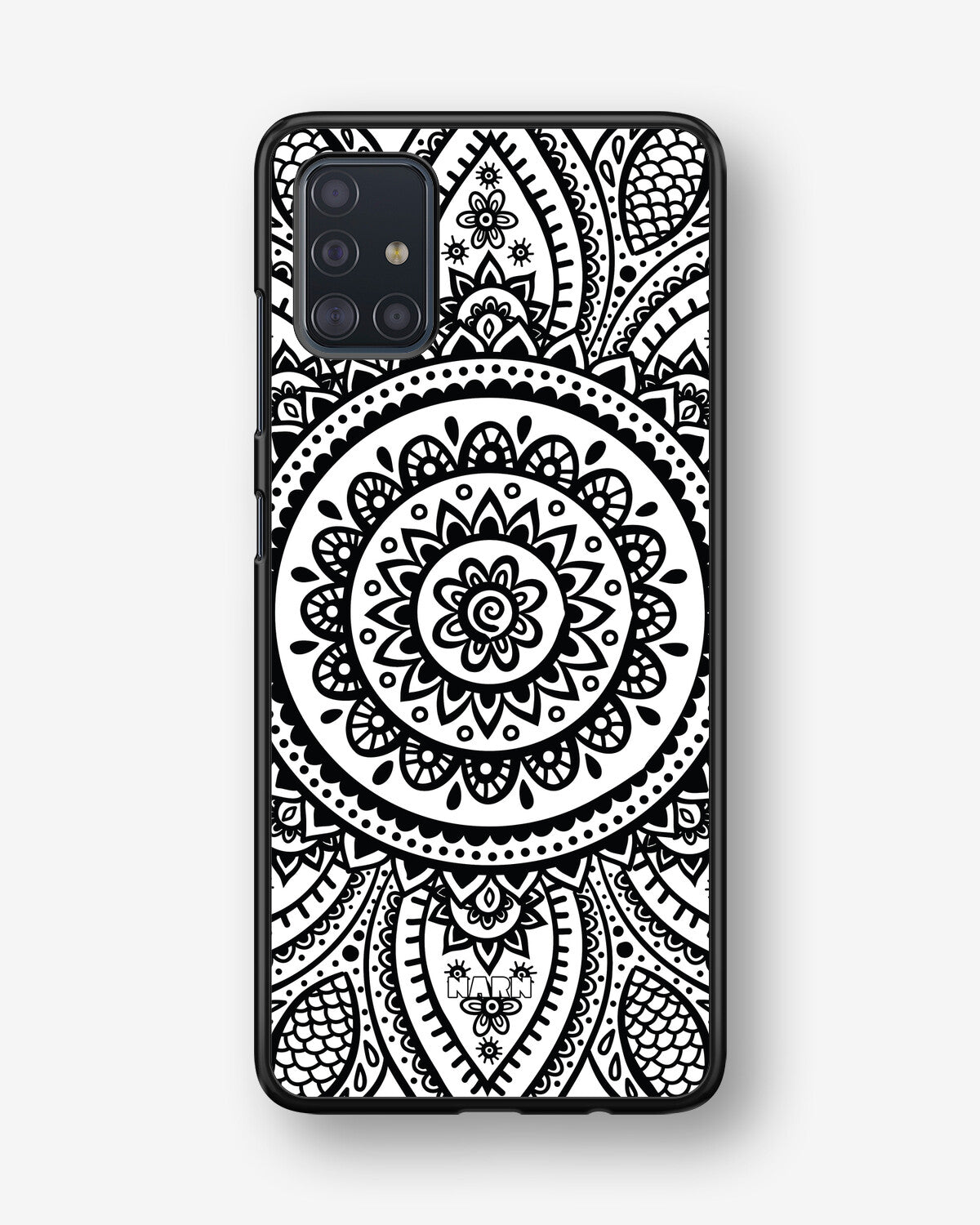 Samsung Galaxy A51 Hard Case – Henna Mandala - View 1