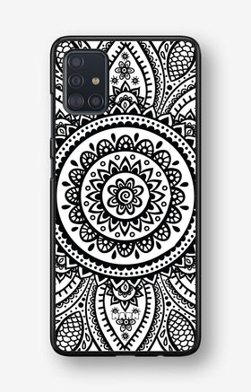 Samsung Galaxy A51 Hard Case – Henna Mandala - View 1