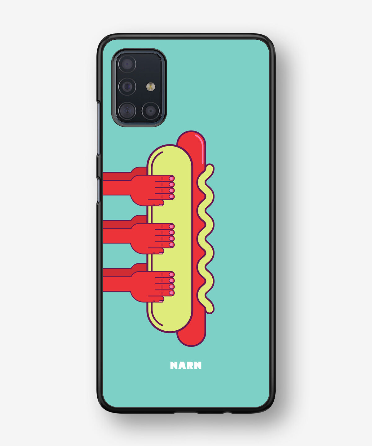 Samsung Galaxy A51 Hard Case – Hot Dog - View 1