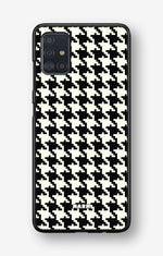 Samsung Galaxy A51 Hard Case – Houndstooth - View 1