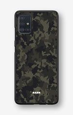 Samsung Galaxy A51 Hard Case – Jungle Green Camo - View 1