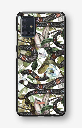 Samsung Galaxy A51 Hard Case – Jungle Snake - View 1