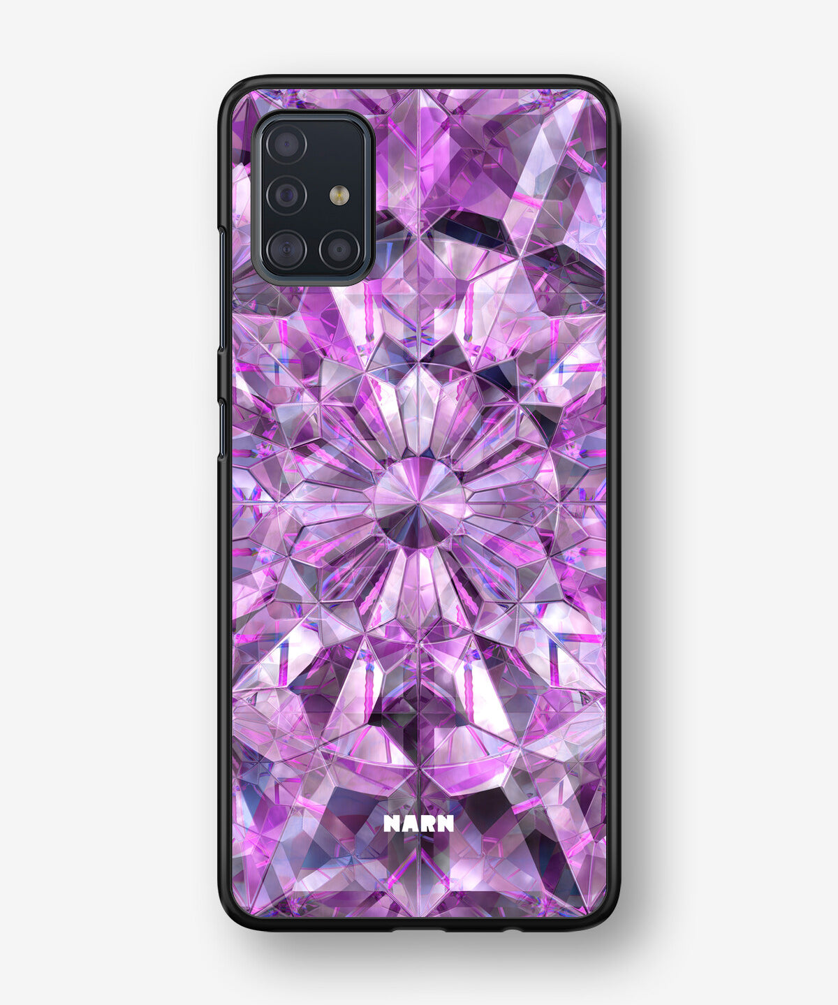 Samsung Galaxy A51 Hard Case – Lavender Crystals - View 1