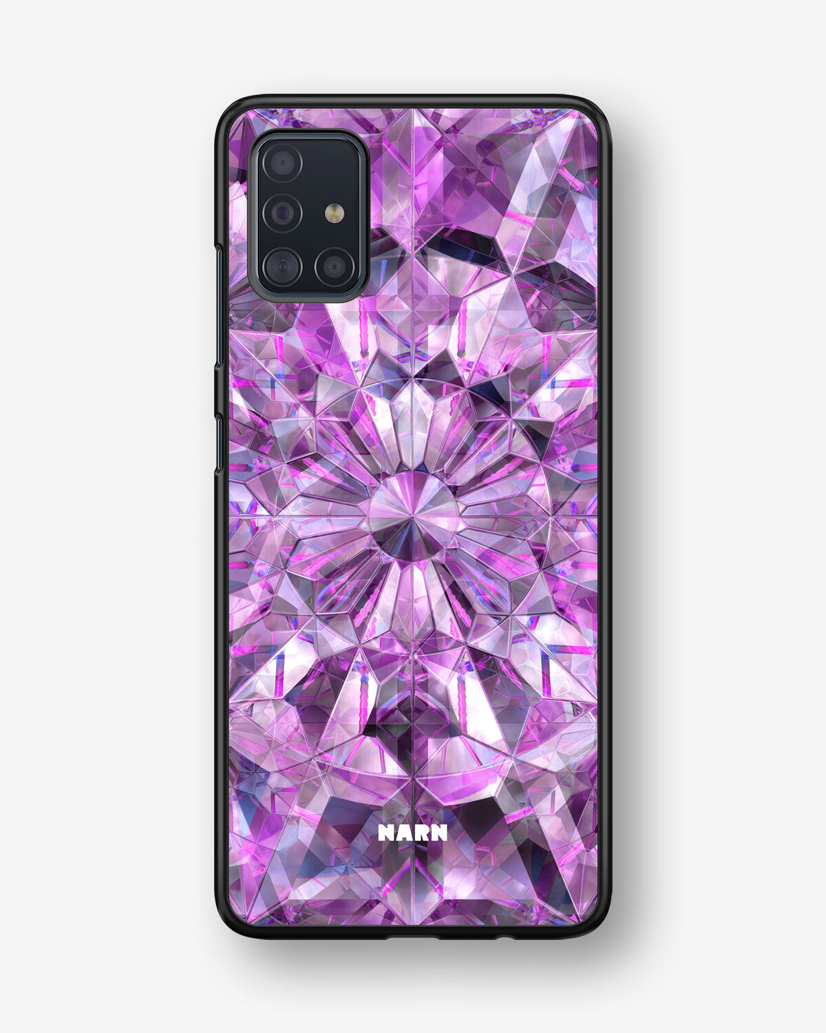 Samsung Galaxy A51 Hard Case – Lavender Crystals - View 1