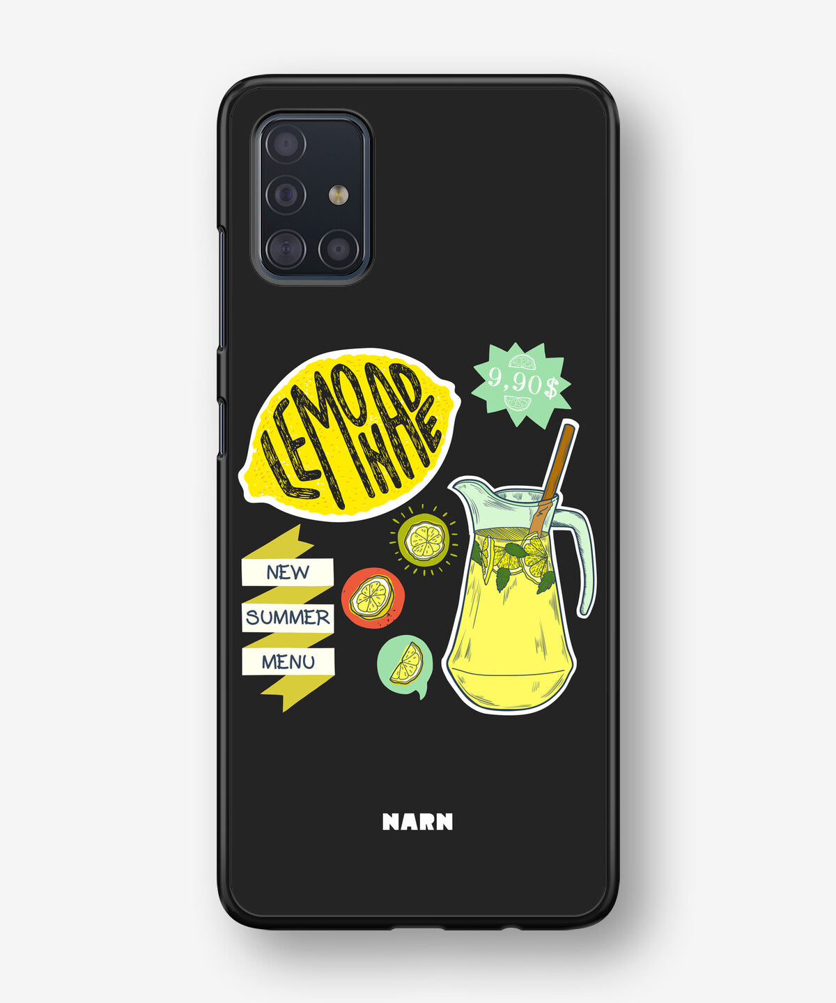 Samsung Galaxy A51 Hard Case – Lemon Summer - View 1