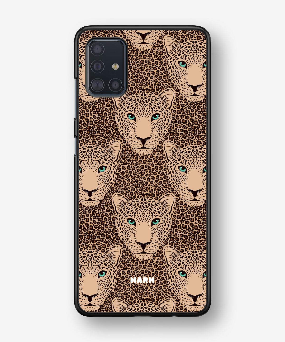 Samsung Galaxy A51 Hard Case – Leopard Gaze - View 1