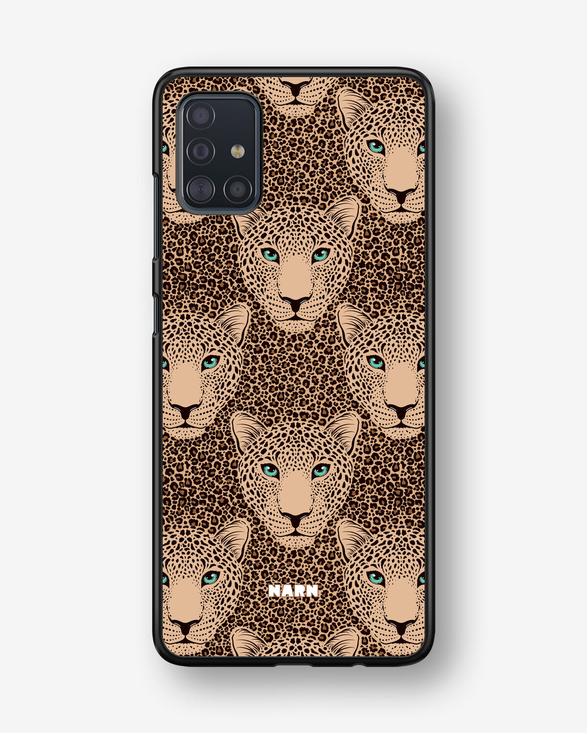 Samsung Galaxy A51 Hard Case – Leopard Gaze - View 1