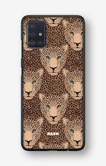 Samsung Galaxy A51 Hard Case – Leopard Gaze - View 1