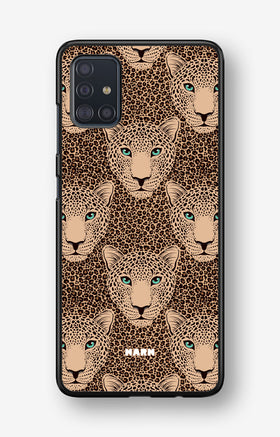 Samsung Galaxy A51 Hard Case – Leopard Gaze - View 1