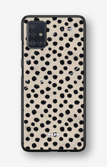 Samsung Galaxy A51 Hard Case – Marble Dots - View 1