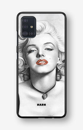 Samsung Galaxy A51 Hard Case – Marilyn - View 1