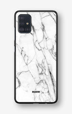 Samsung Galaxy A51 Hard Case – Milky Marble - View 1