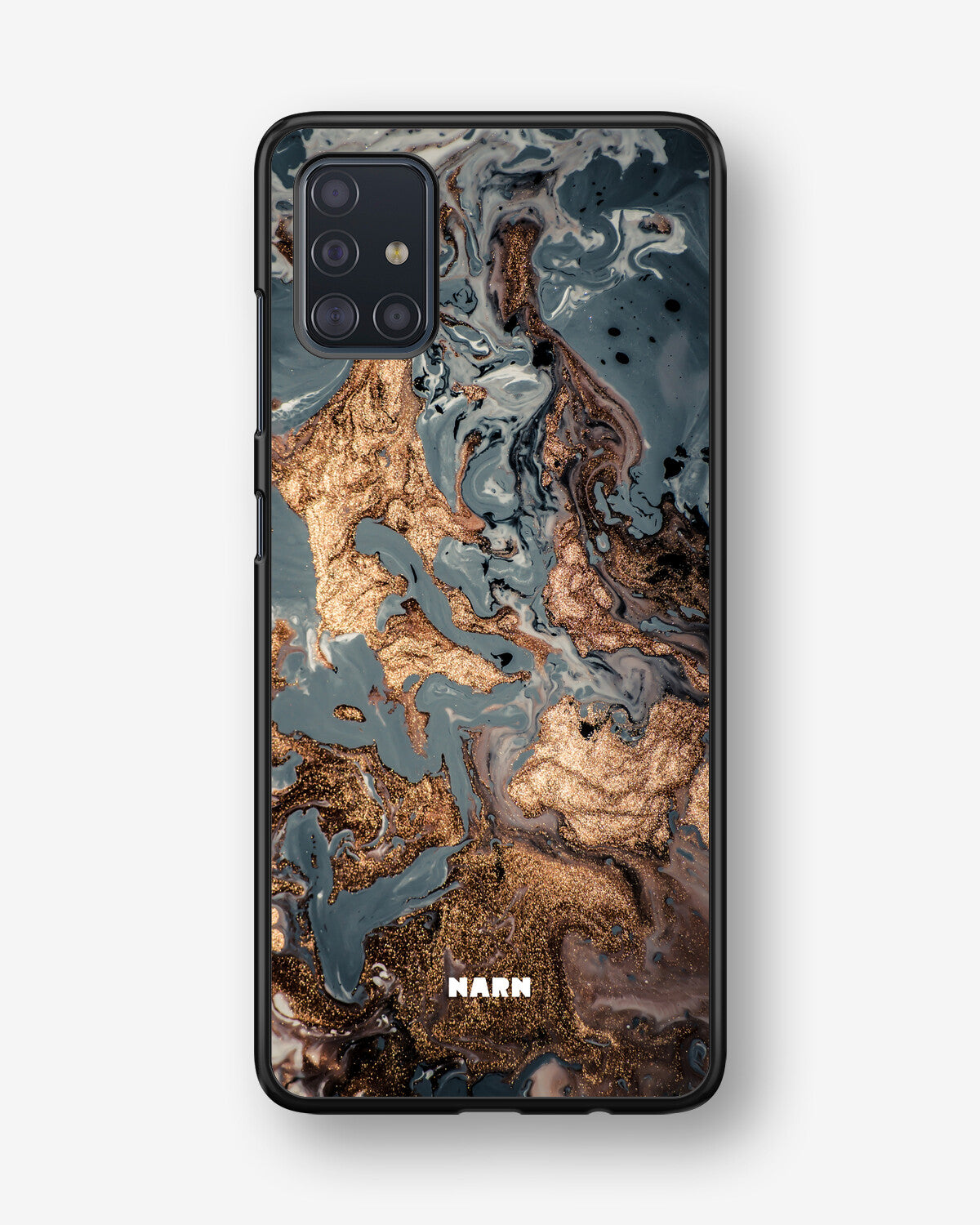 Samsung Galaxy A51 Hard Case – Molten Gold - View 1