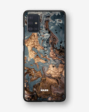 Samsung Galaxy A51 Hard Case – Molten Gold - View 1