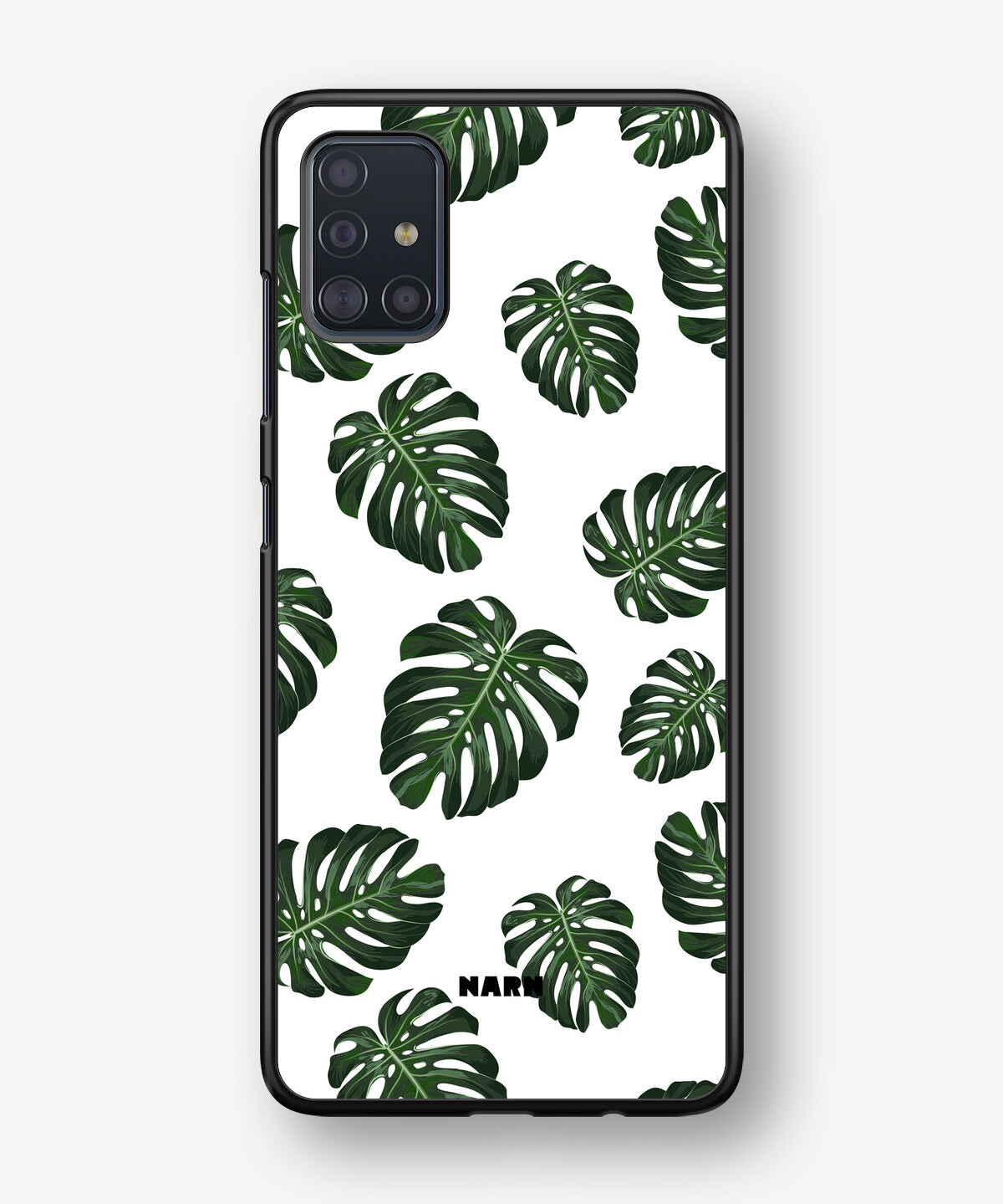 Samsung Galaxy A51 Hard Case – Monstera Pattern - View 1