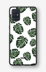 Samsung Galaxy A51 Hard Case – Monstera Pattern - View 1