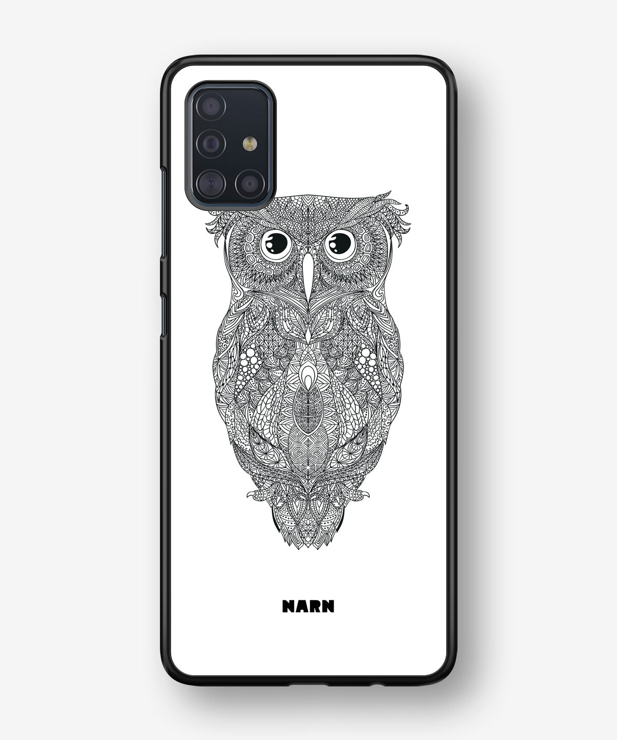Samsung Galaxy A51 Hard Case – Owl - View 1