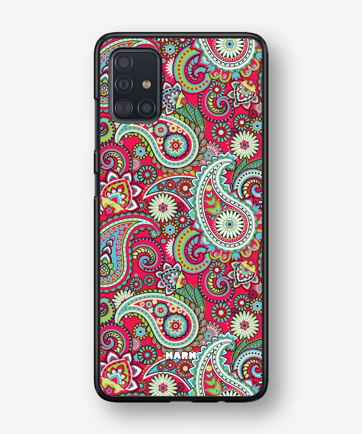 Samsung Galaxy A51 Hard Case – Paisley Paradise - View 1