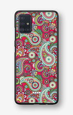 Samsung Galaxy A51 Hard Case – Paisley Paradise - View 1