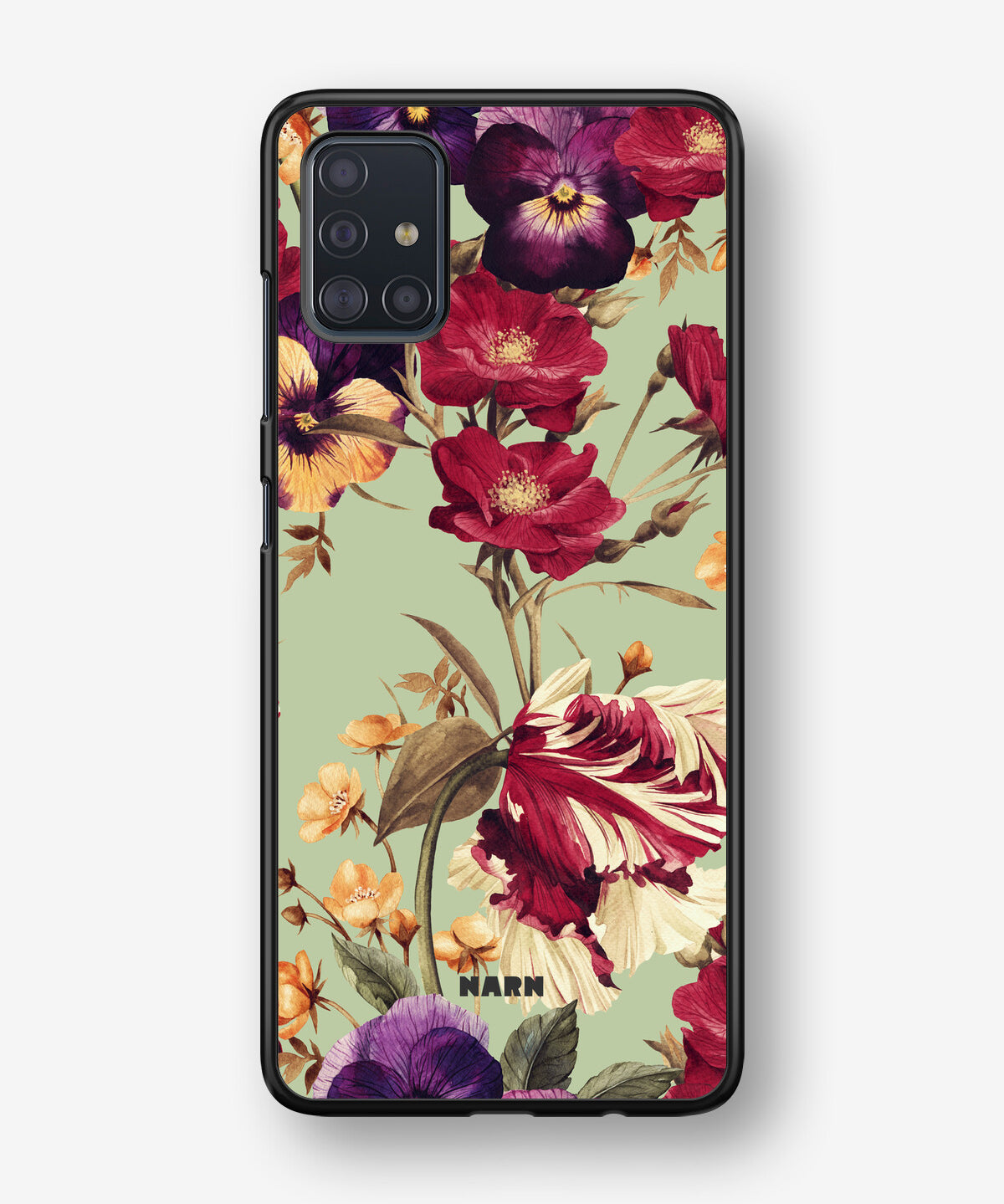 Samsung Galaxy A51 Hard Case – Pansy Pansy - View 1