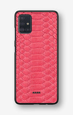Samsung Galaxy A51 Hard Case – Pink Snake - View 1