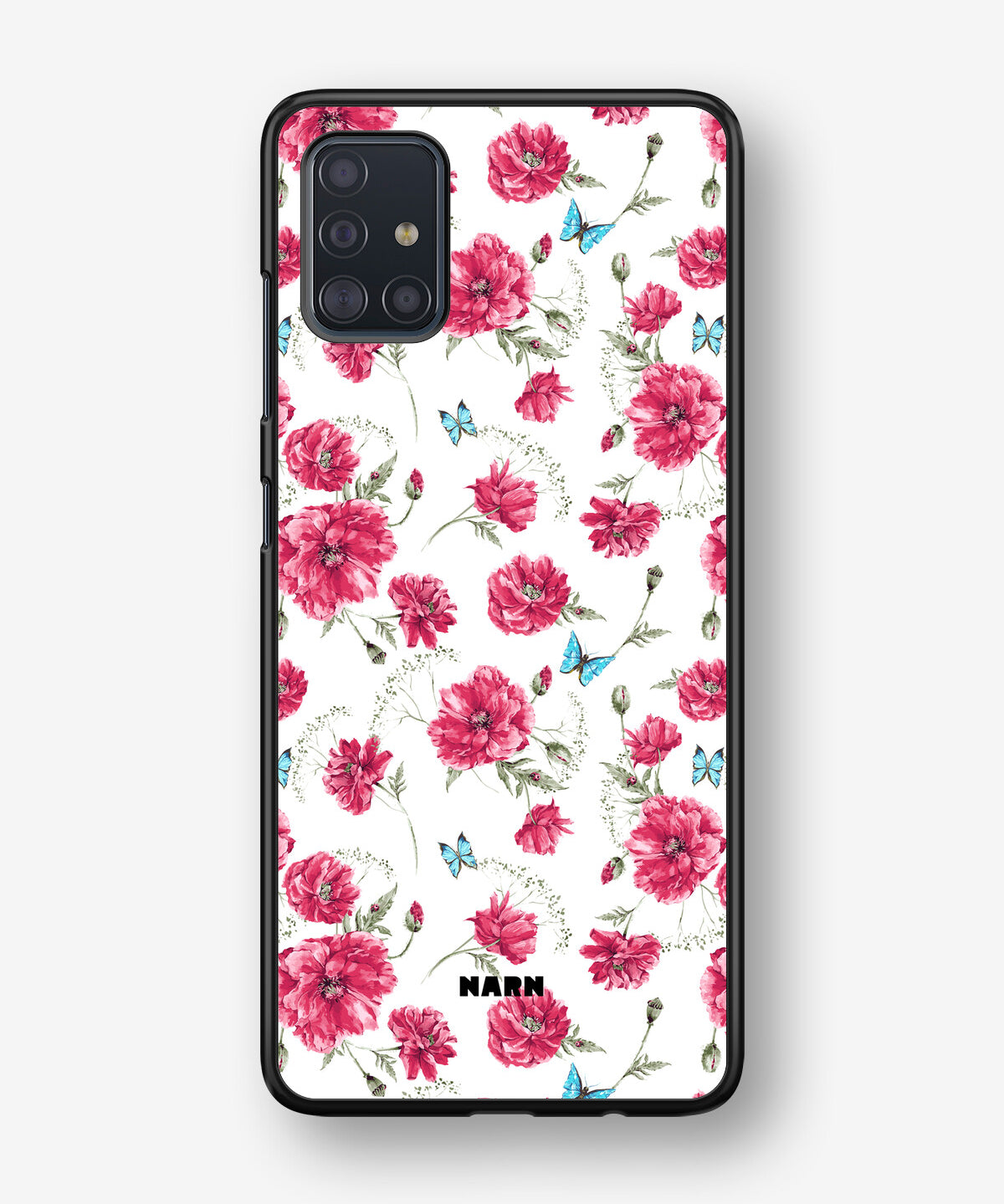 Samsung Galaxy A51 Hard Case – Poppies in Bloom - View 1