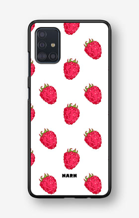Samsung Galaxy A51 Hard Case – Raspberry Bliss - View 1