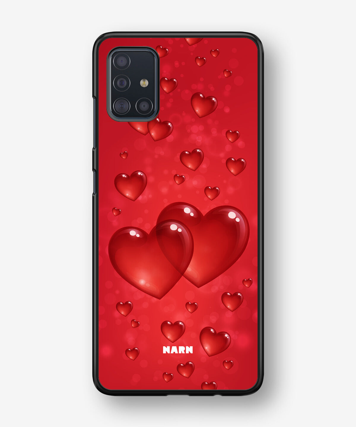 Samsung Galaxy A51 Hard Case – Red Romance - View 1