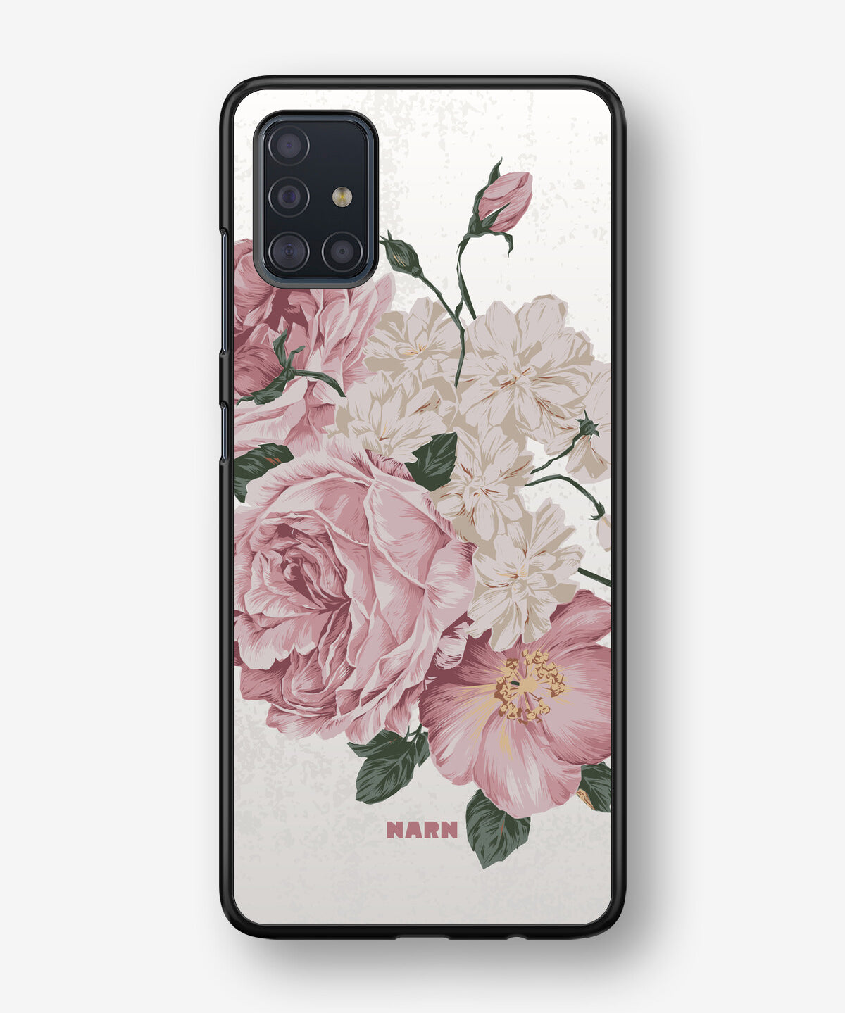 Samsung Galaxy A51 Hard Case – Roses - View 1