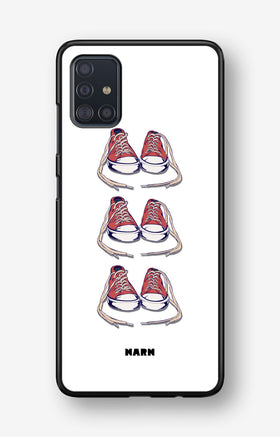 Samsung Galaxy A51 Hard Case – Shoes - View 1