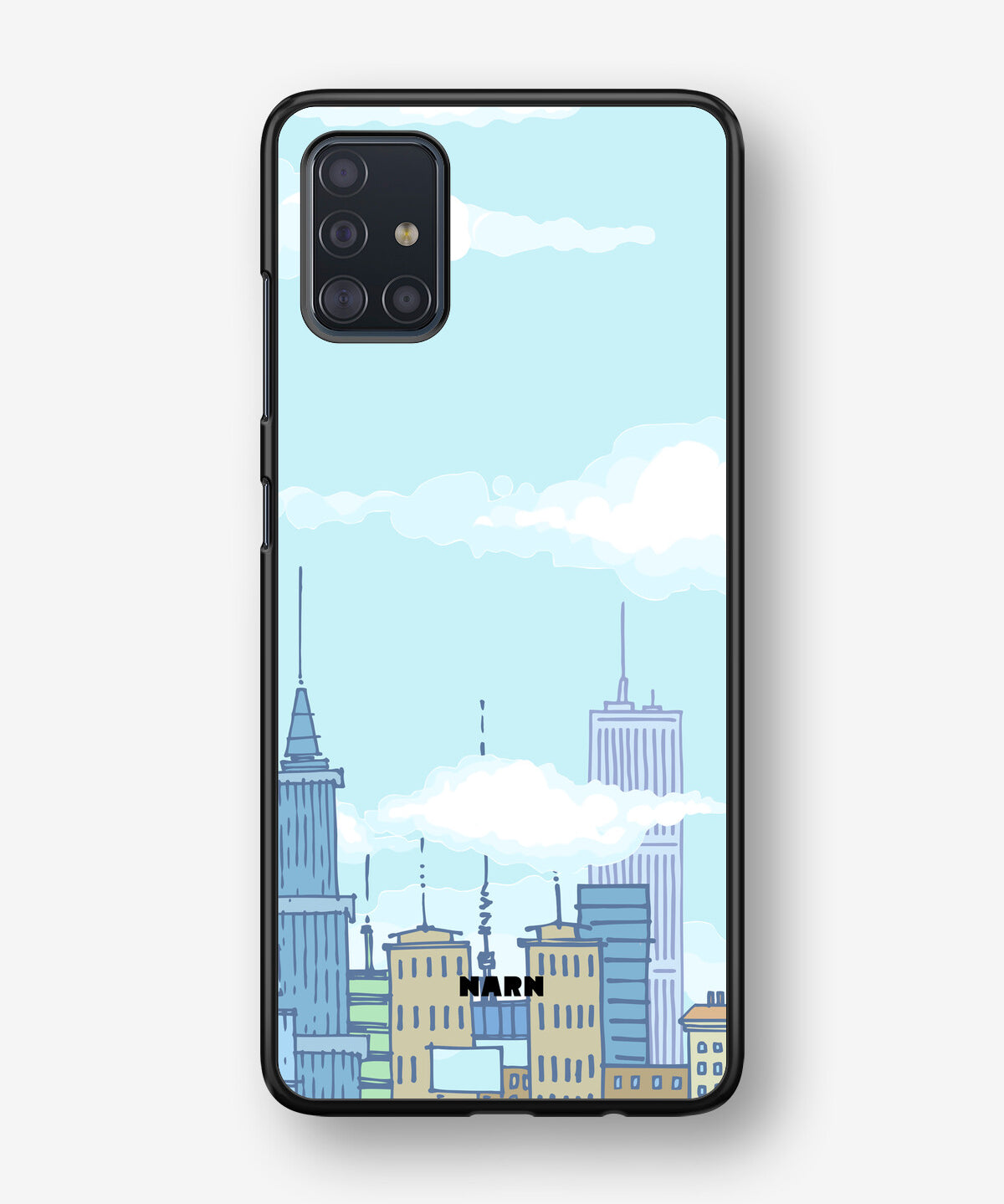 Samsung Galaxy A51 Hard Case – Skyline - View 1
