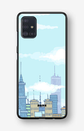 Samsung Galaxy A51 Hard Case – Skyline - View 1