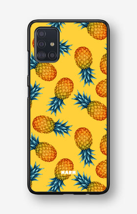 Samsung Galaxy A51 Hard Case – Sunny Pineapple - View 1