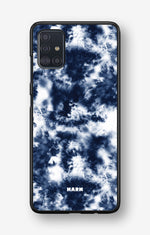 Samsung Galaxy A51 Hard Case – Tie Dye Blue - View 1
