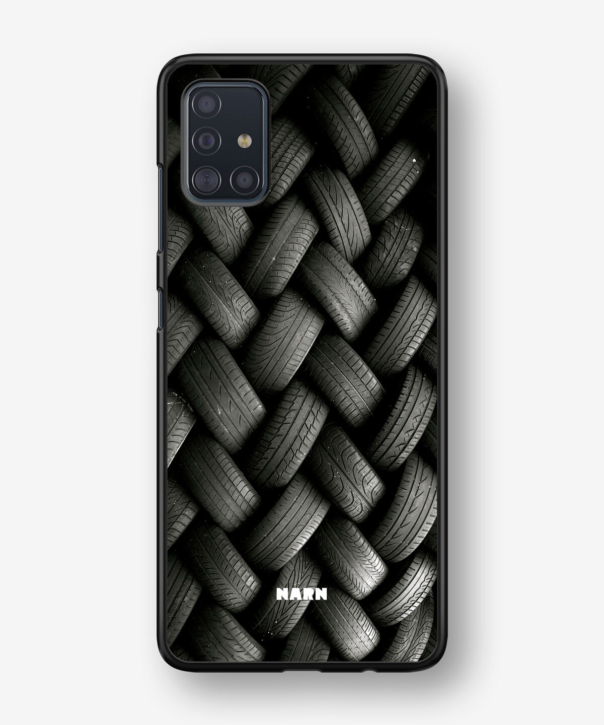 Samsung Galaxy A51 Hard Case – Tires Wall - View 1