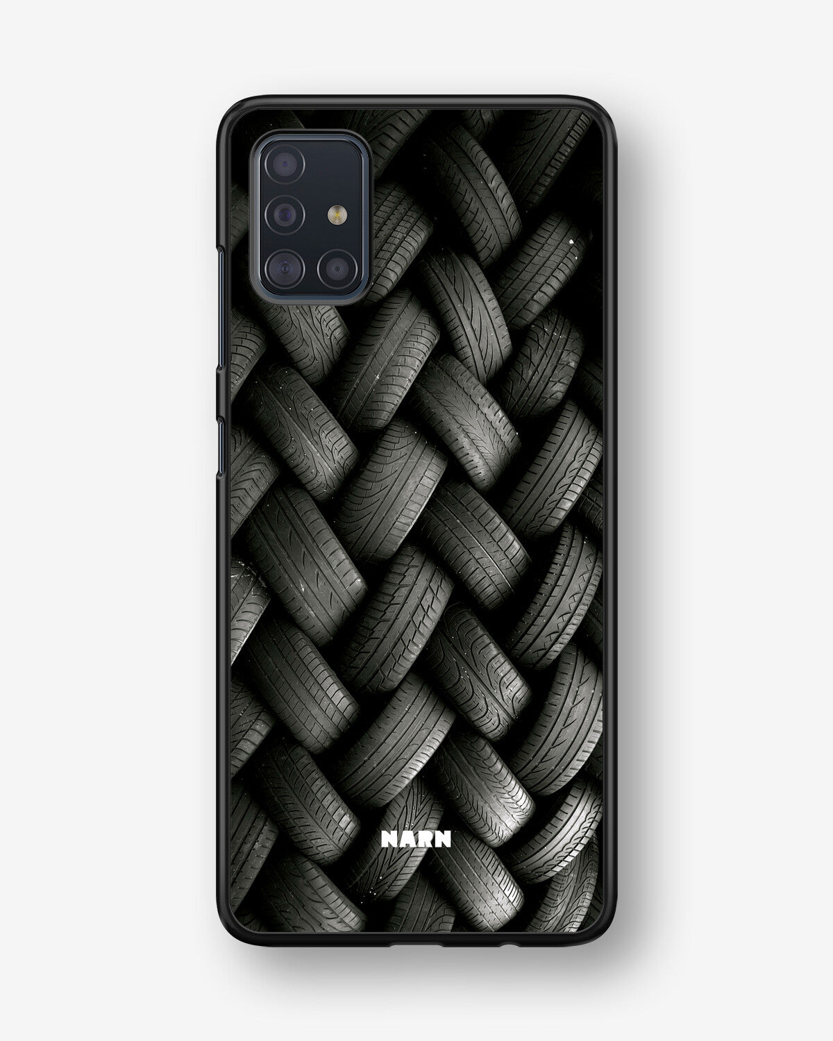 Samsung Galaxy A51 Hard Case – Tires Wall - View 1