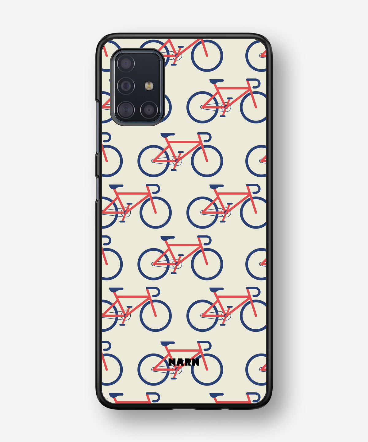 Samsung Galaxy A51 Hard Case – Vintage Bicycle - View 1