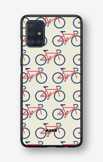 Samsung Galaxy A51 Hard Case – Vintage Bicycle - View 1