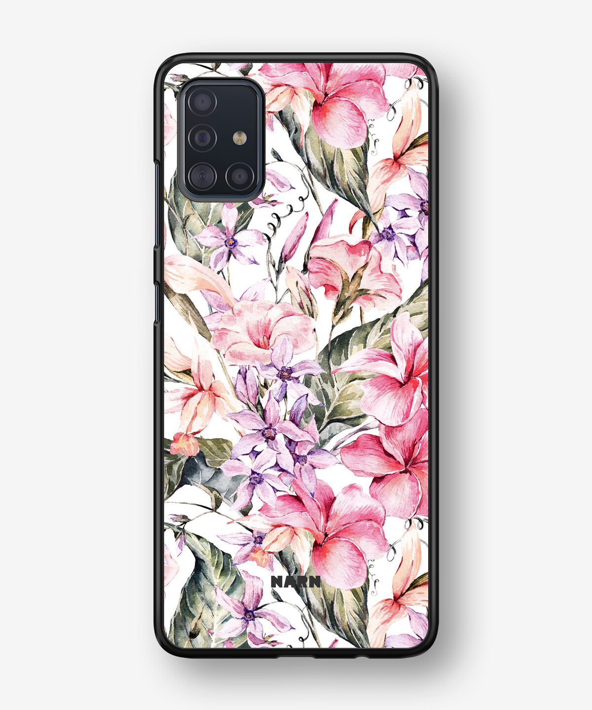 Samsung Galaxy A51 Hard Case – Watercolor Flowers - View 1