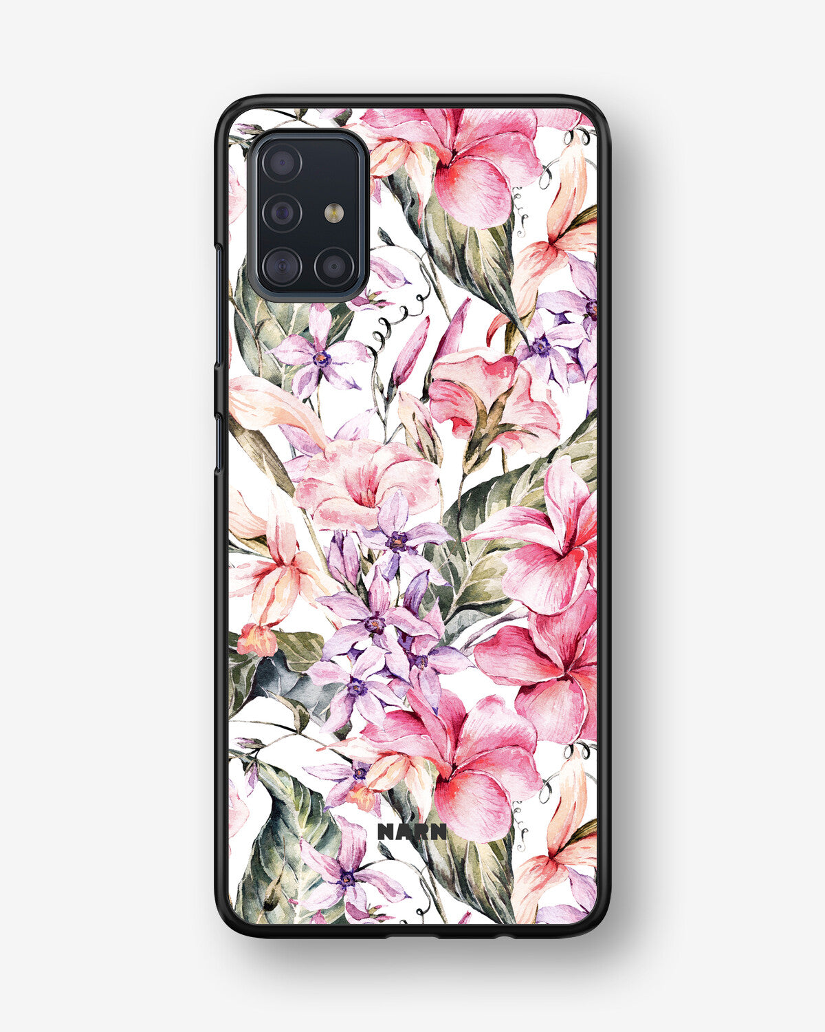 Samsung Galaxy A51 Hard Case – Watercolor Flowers - View 1