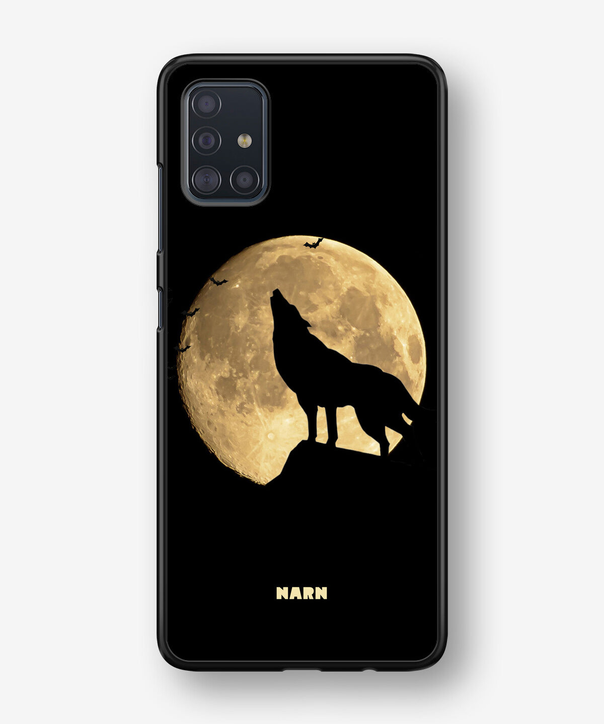Samsung Galaxy A51 Hard Case – Wolf - View 1