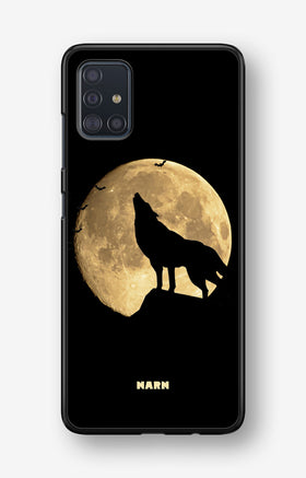 Samsung Galaxy A51 Hard Case – Wolf - View 1