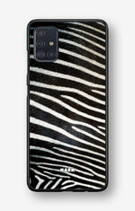Samsung Galaxy A51 Hard Case – Zebra Stripe - View 1