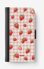 Samsung Galaxy A51 Wallet Case - Strawbella - View 1