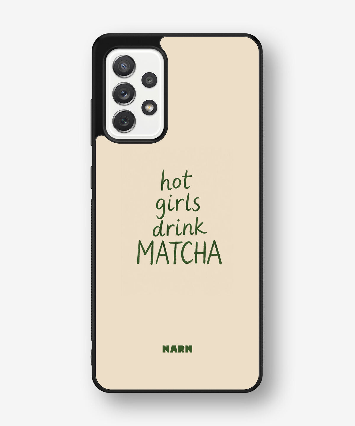 Samsung Galaxy A52 / A52s 5G Hard Case – Drink Matcha - View 1