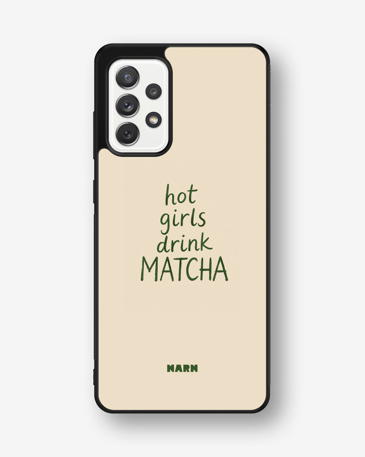 Samsung Galaxy A52 / A52s 5G Hard Case – Drink Matcha - View 1