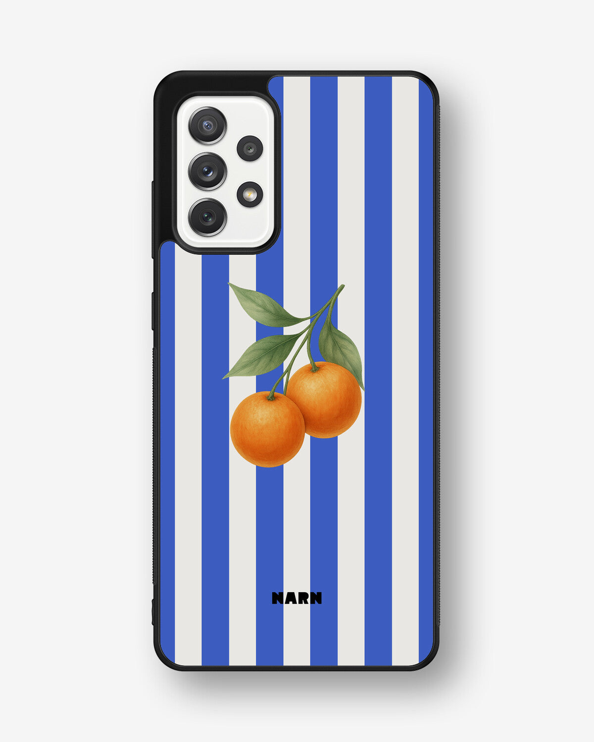 Samsung Galaxy A52 / A52s 5G Hard Case – Orange Stripes - View 1